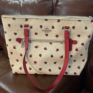 Coach Ladybug tote
